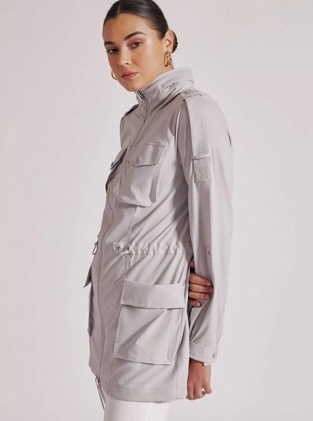 Blanc Noir Anorak Cerveau^Femmes Cerveau Et Tectonique