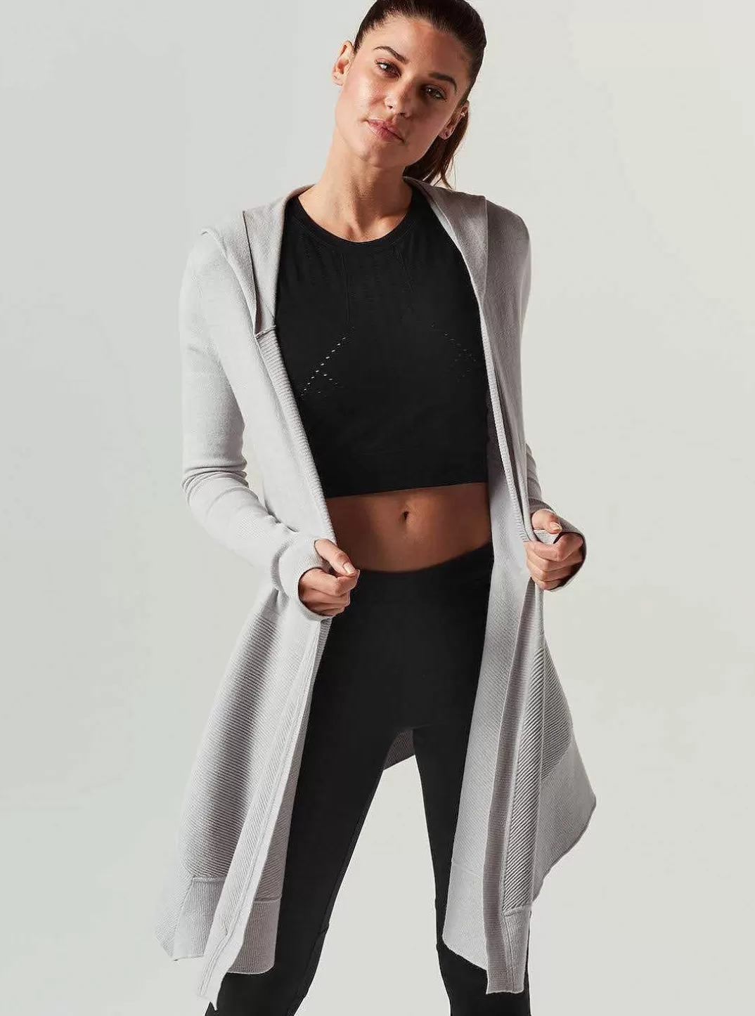 Blanc Noir Cardigan Portola^Femmes Chandails