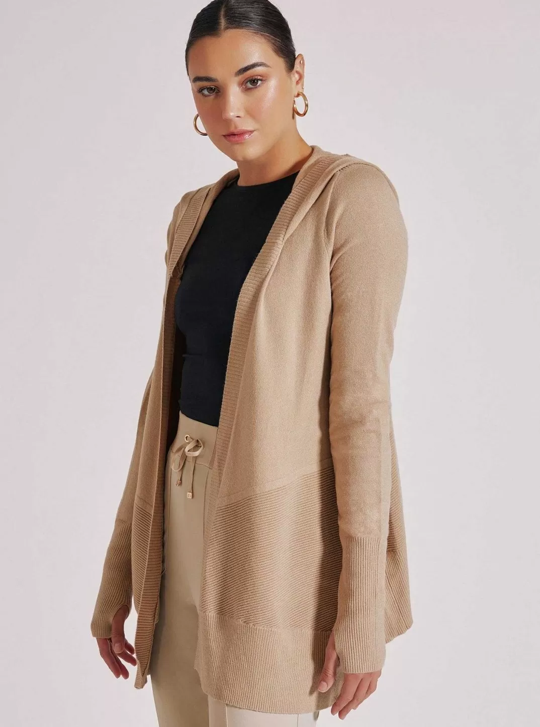 Blanc Noir Cardigan Portola Court^Femmes Chandails