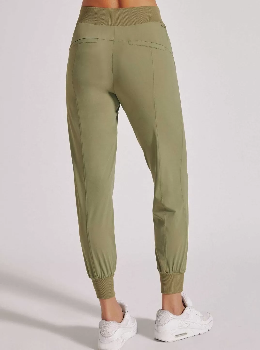 Blanc Noir Joggeur De Cerveau^Femmes Olive