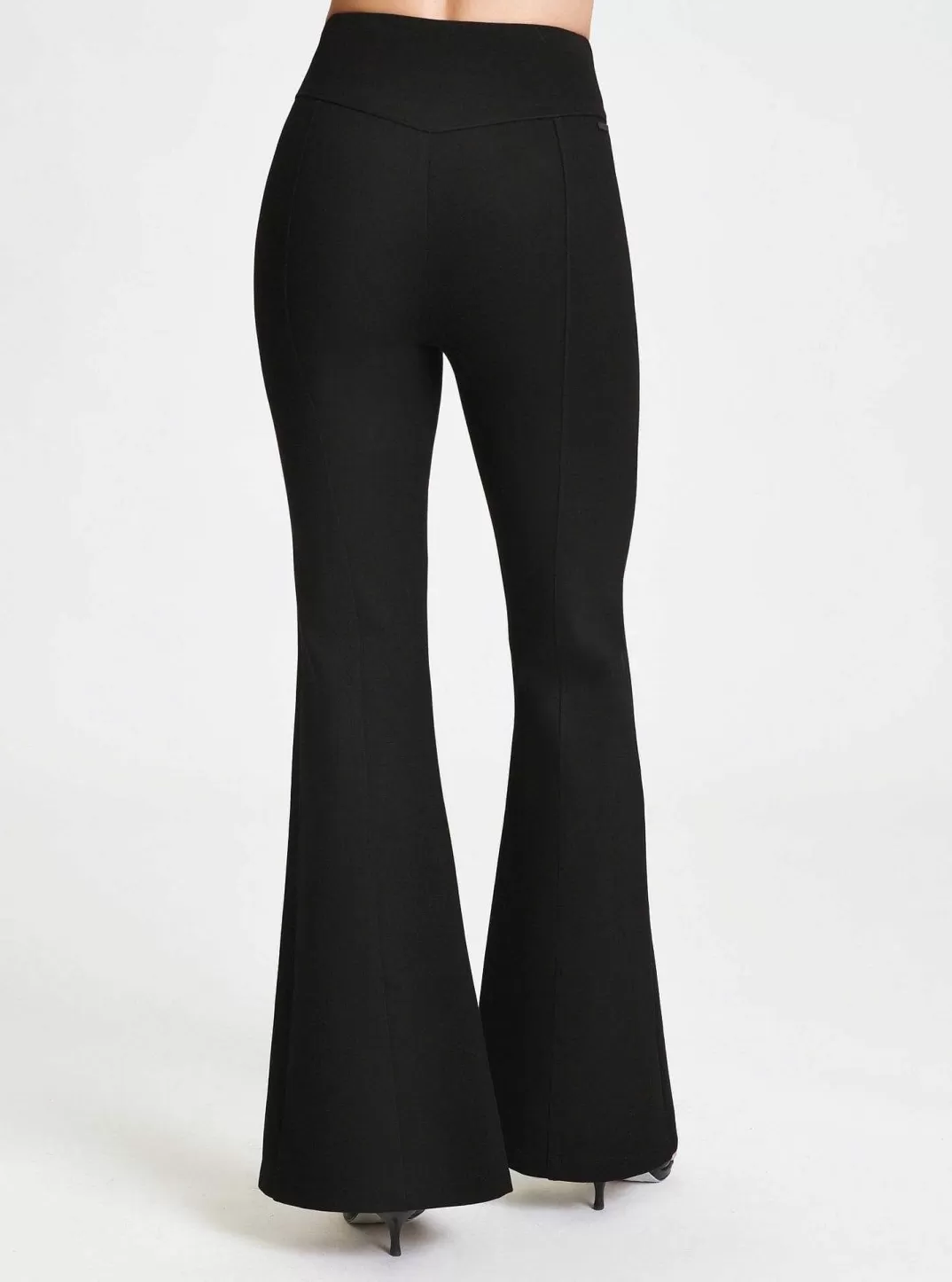 Blanc Noir Pantalon Cara A Ourlet Fendu^Femmes Bas